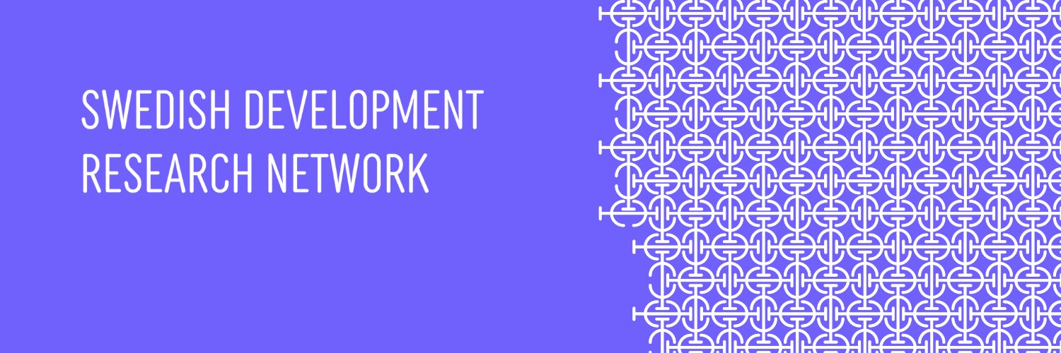 Swedish Development Research Network banner
