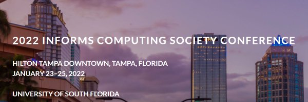 17th INFORMS Computing Society Conference Profile Banner