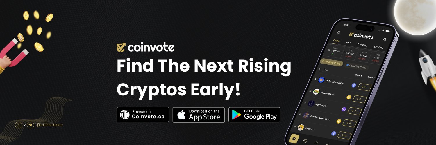 Coinvote banner