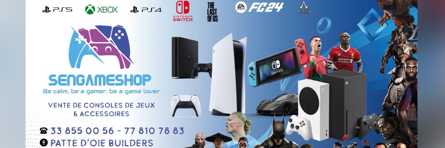 sengameshop's profile banner image