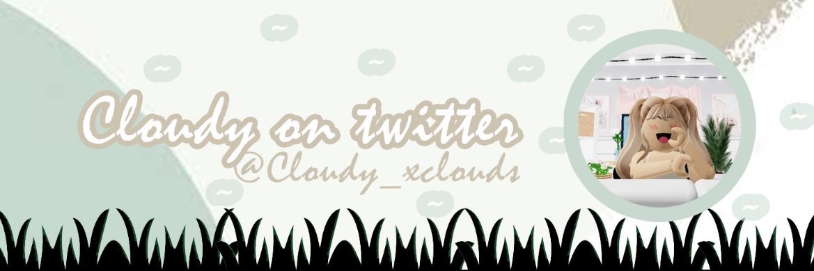 cloudy banner