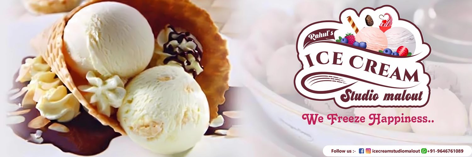 Ice Cream Studio Malout banner