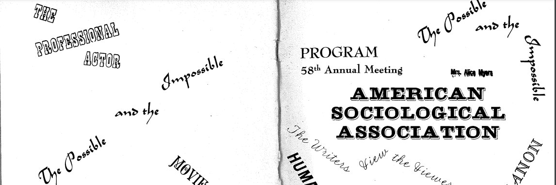 ASA History of Sociology banner
