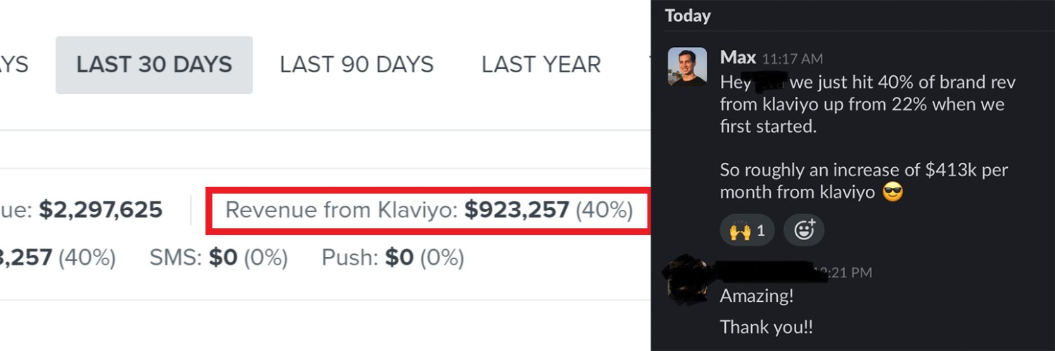 Max | Ecom Email Marketing banner