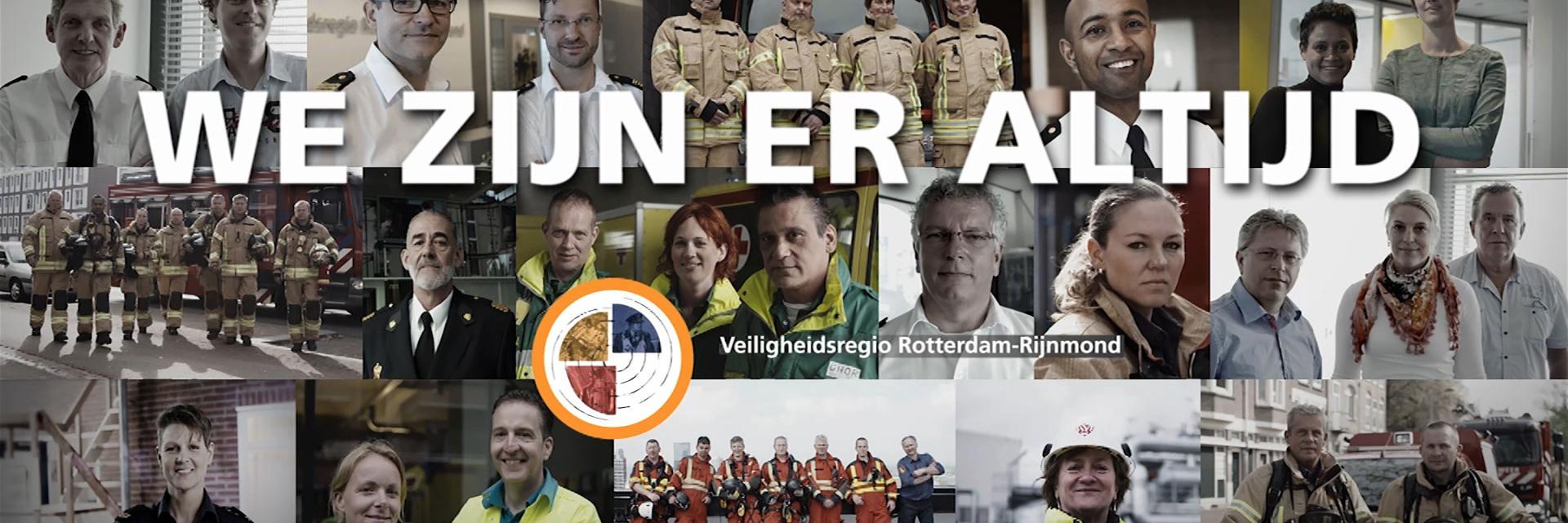 Veiligheidsregio Rotterdam-Rijnmond banner