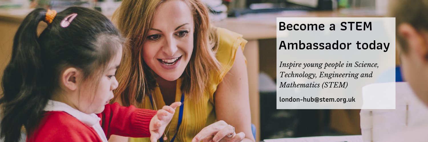 STEM Ambassadors London banner