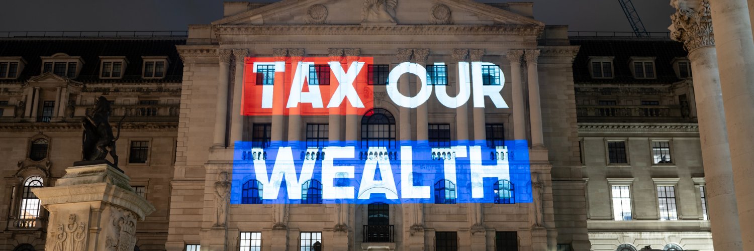 Patriotic Millionaires UK's banner