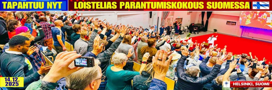Parannuksenteon ja Pyhyyden palvelustyö banner