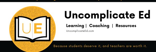 Uncomplicate_Ed Profile Banner