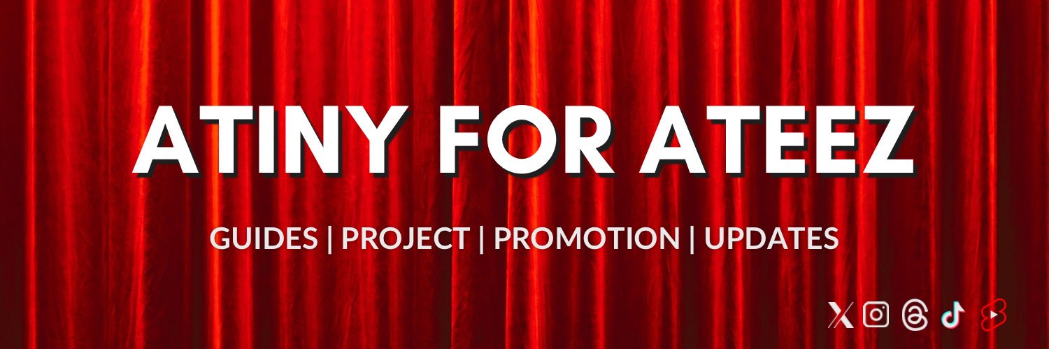 Atiny For Ateez's banner