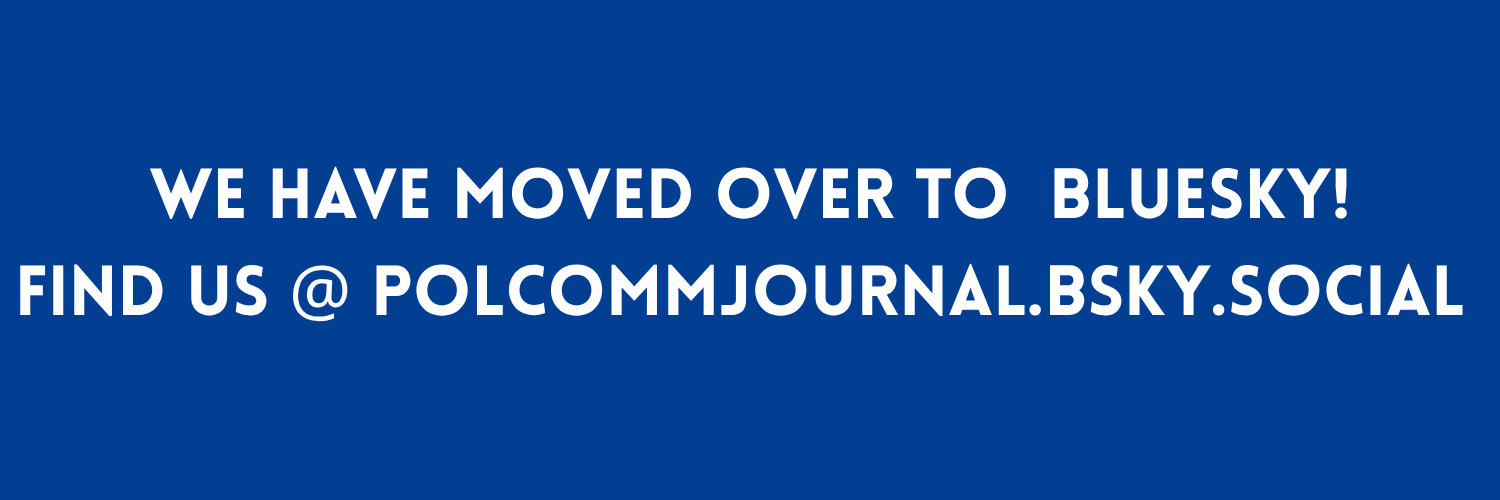 Political Communication 📓 banner