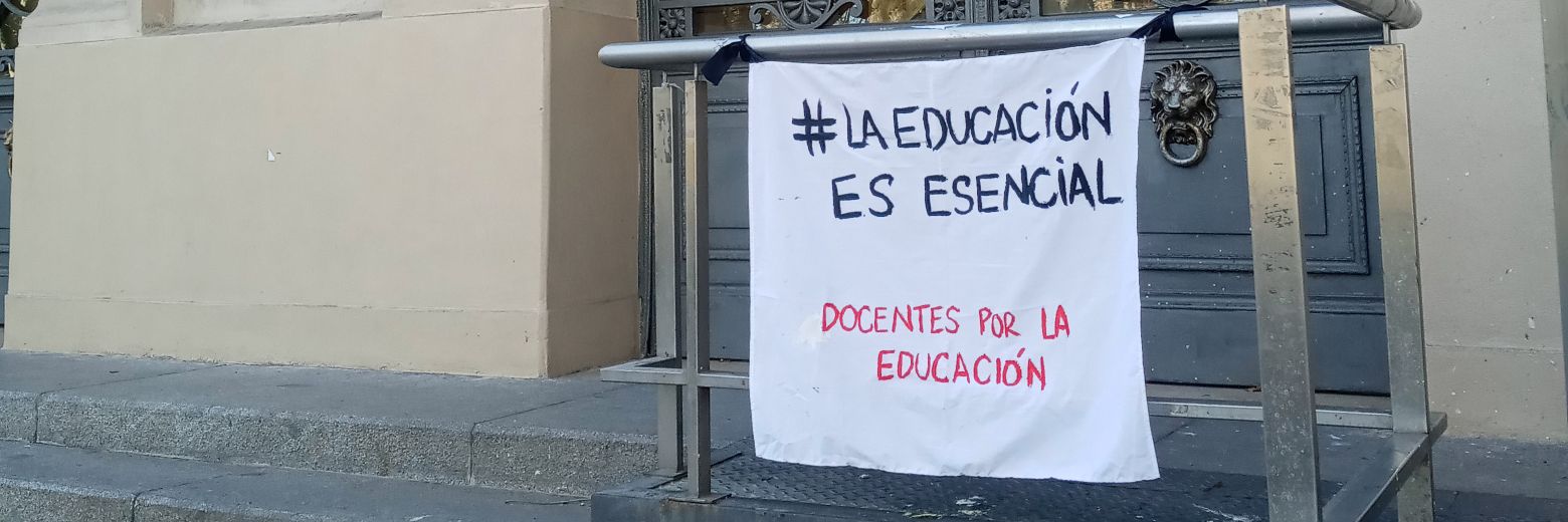 Docentes Por La Educación's banner