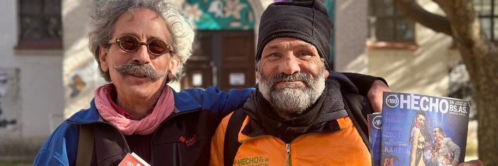 International Network of Street Papers banner