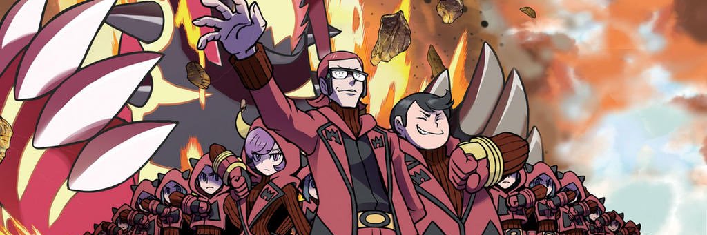 Magma Leader Maxie banner