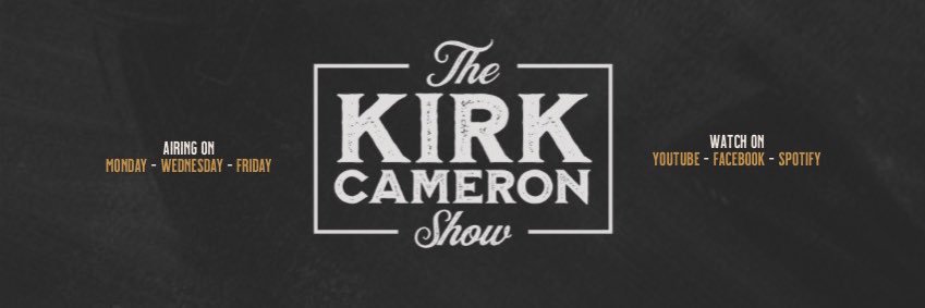 Kirk Cameron banner
