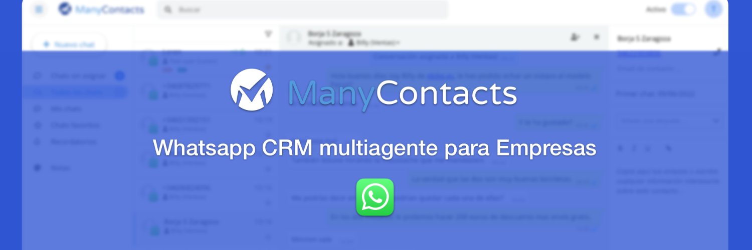 manycontacts's profile banner image