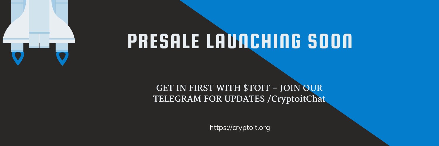CryptoitToken's profile banner image