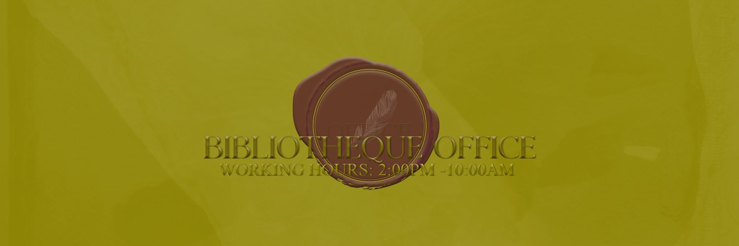 BIBLIO_OFFICE's profile banner image