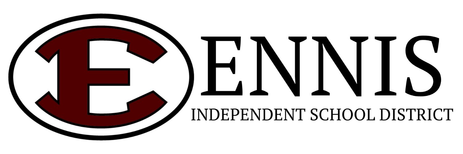 Ennis ISD's banner