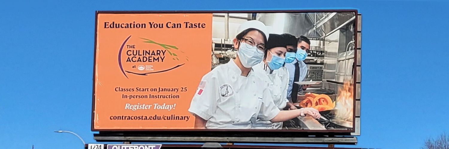 The Culinary Academy at Contra Costa College banner
