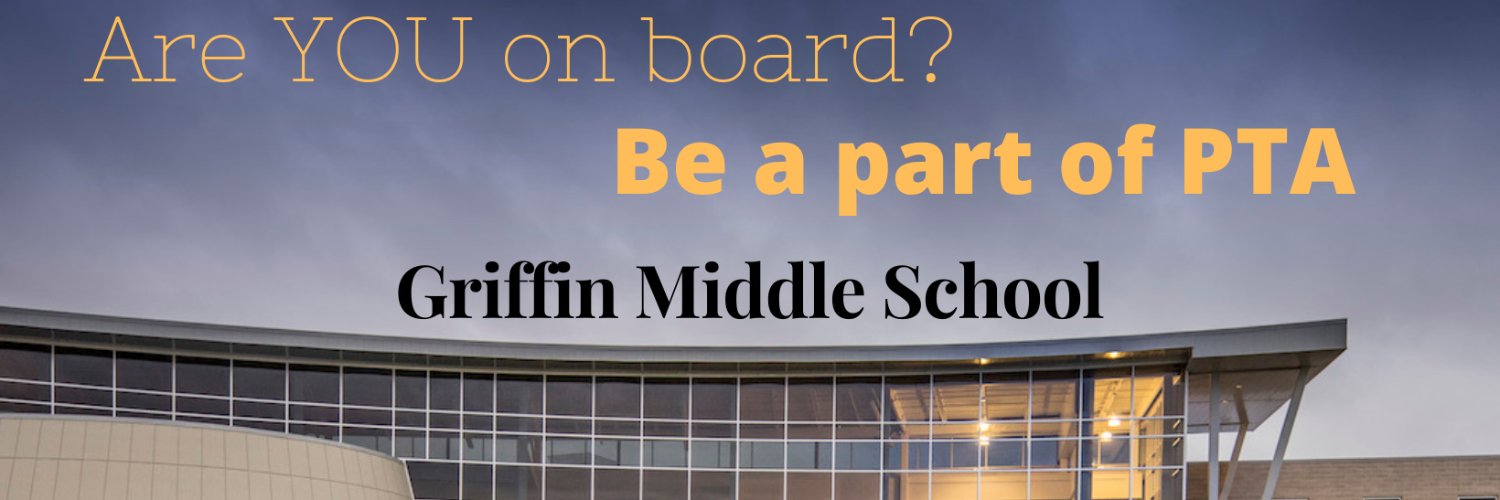 Griffin Middle School PTA banner