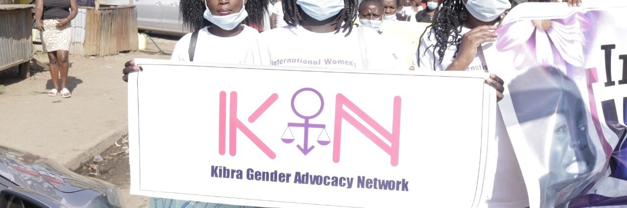 Kibra Gender Advocacy Network (K-GAN) banner
