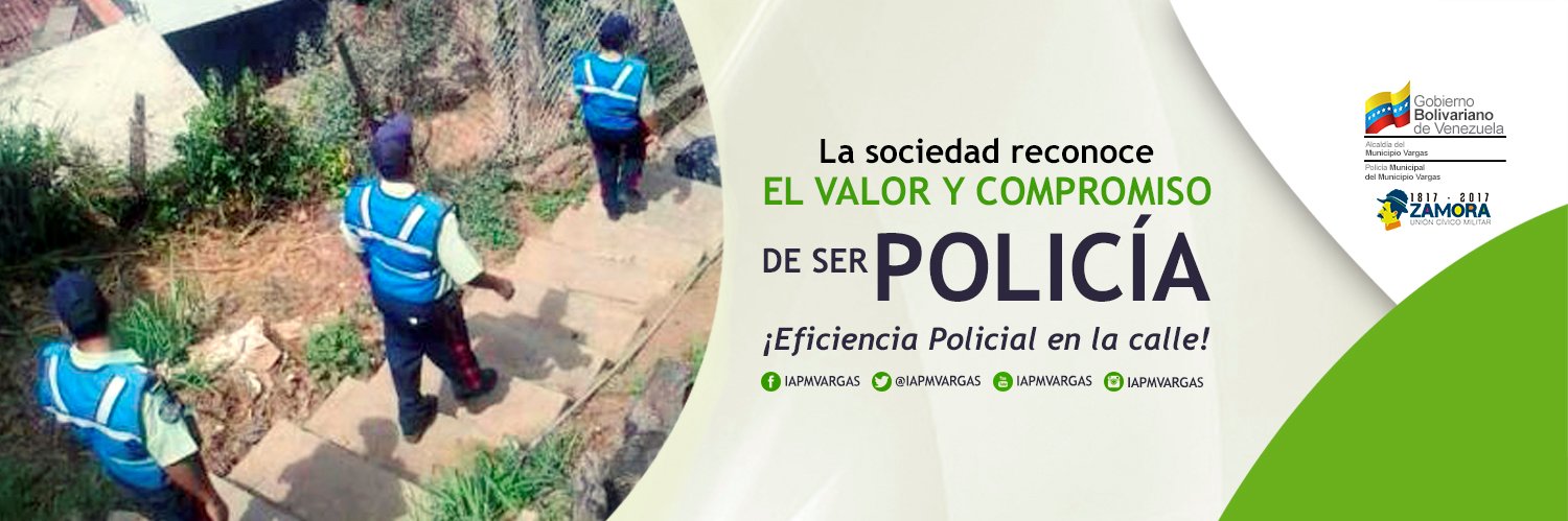 Policía Municipal de Vargas banner