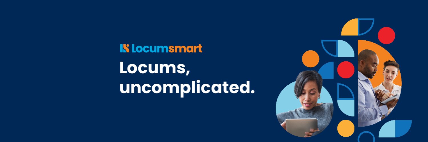 Locumsmart's profile banner image