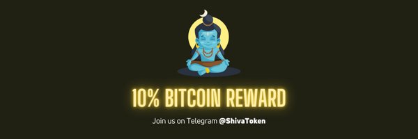 Shiva Token - Auto BTC Reward Profile Banner