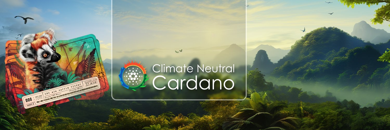 Climate Neutral Cardano Profile Banner