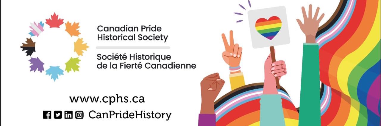Canadian Pride Historical Society banner