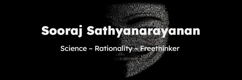 Sooraj Sathyanarayanan's banner
