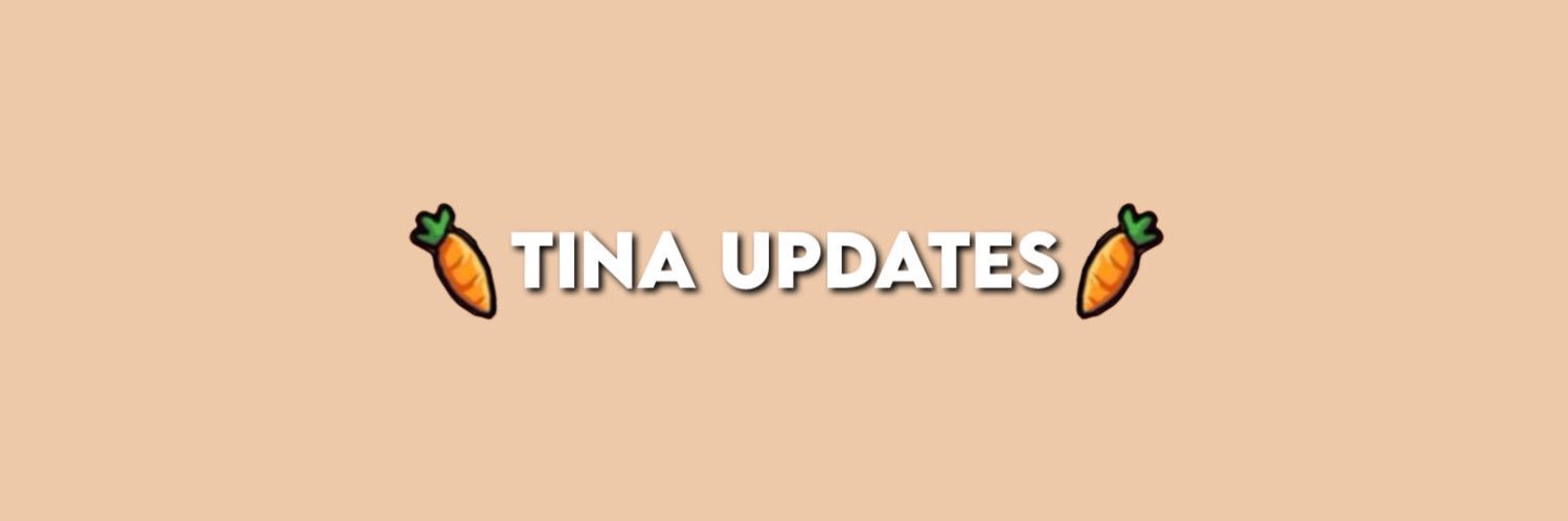 tina updates! banner