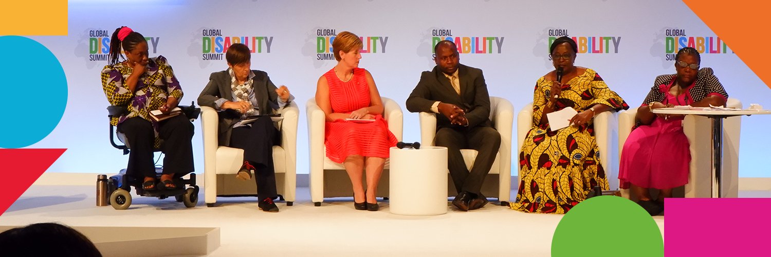 Global Disability Summit's banner