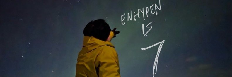 rainy ENHYPEN IS 7 banner