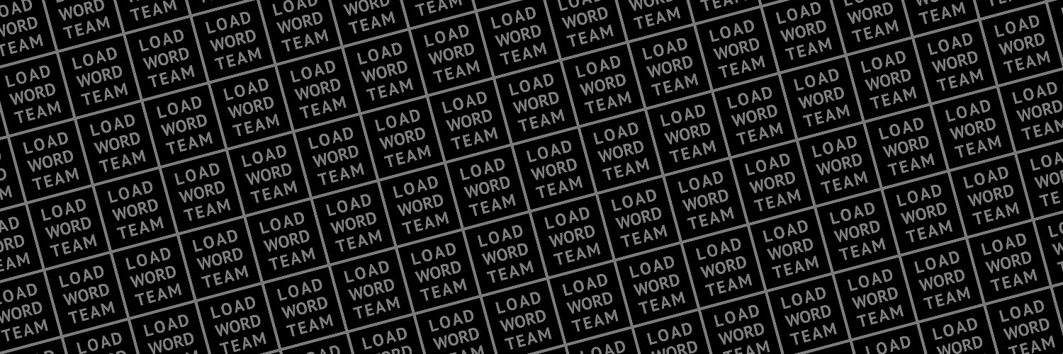 load word team banner