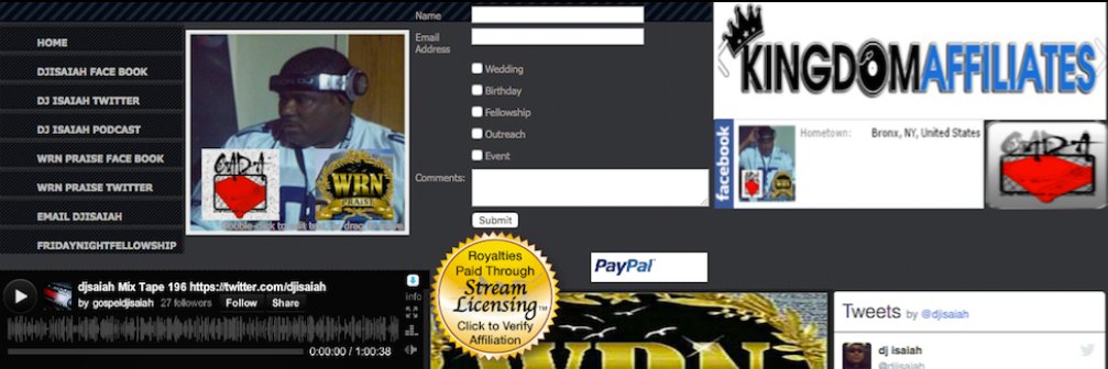 djisaiah's profile banner image