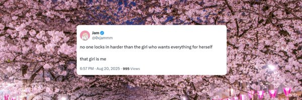 0xjammm Profile Banner