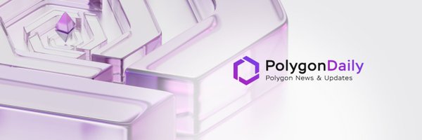 Polygon Daily 💜 Profile Banner