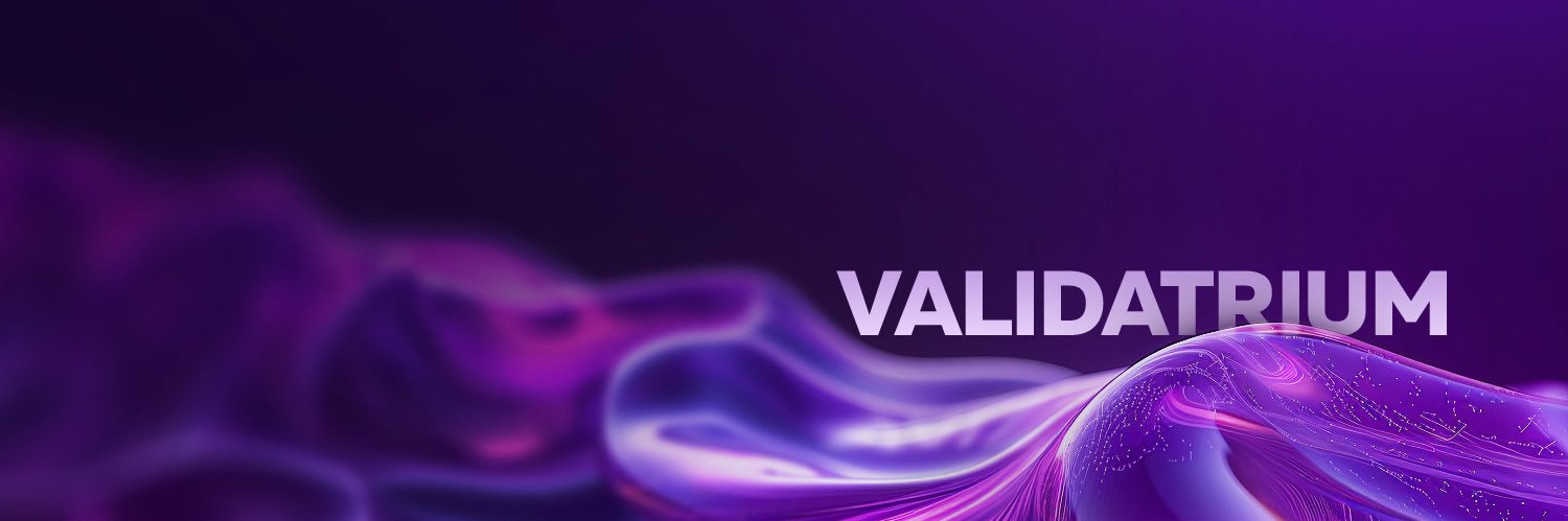 VALIDATRIUM banner