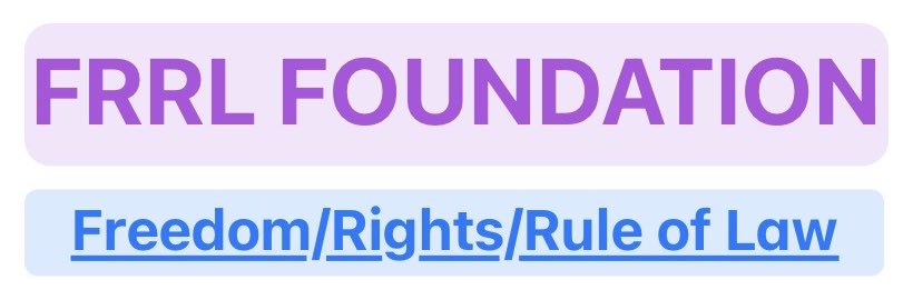 Freedom/Rights/Rule of Law's banner