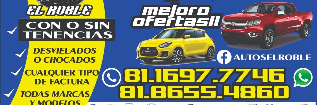 Autos el Roble banner