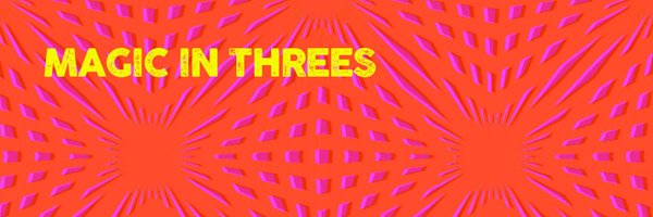 MagicInThrees Profile Banner