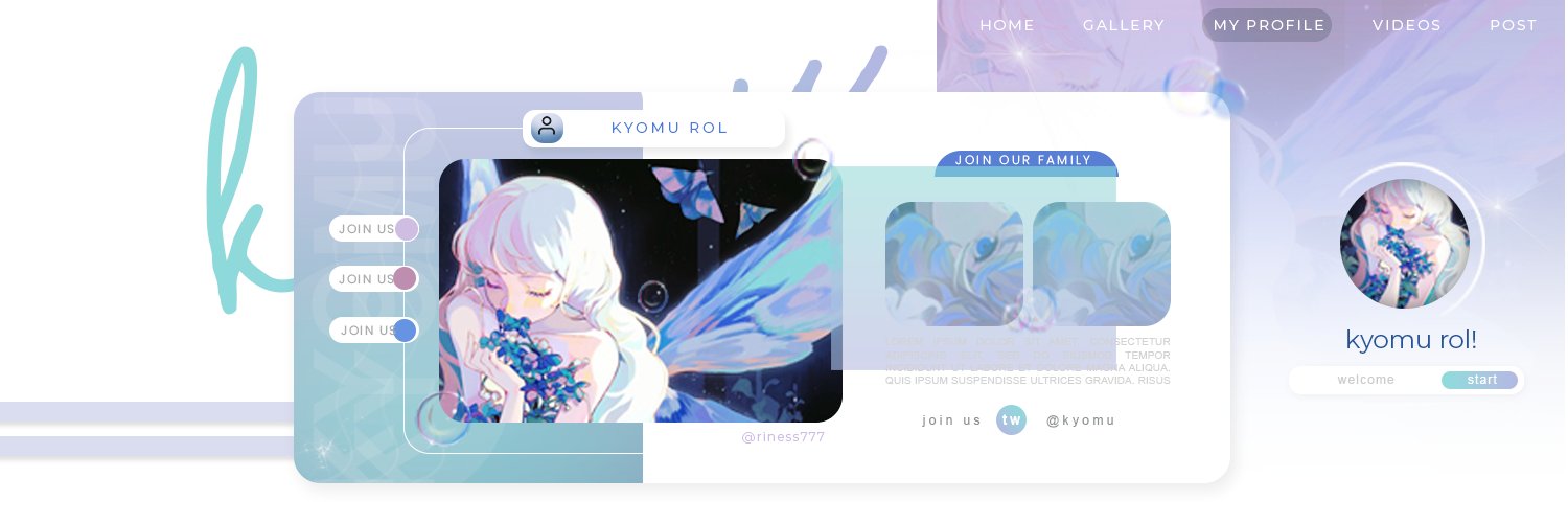 kyomurol's profile banner image