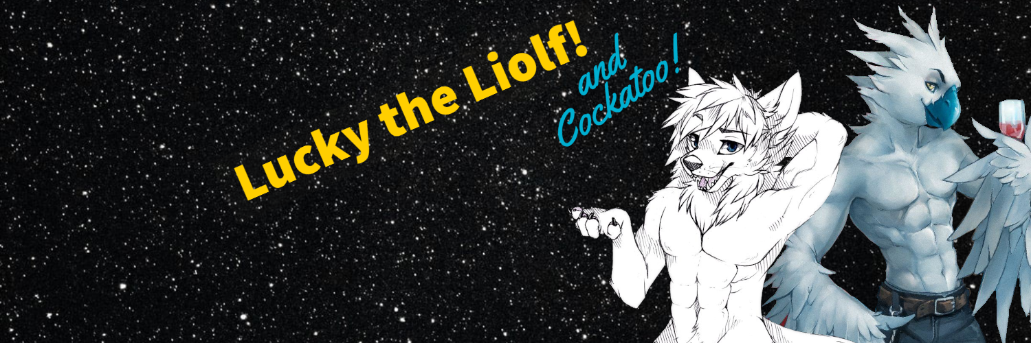 Lucky the Liolf! banner