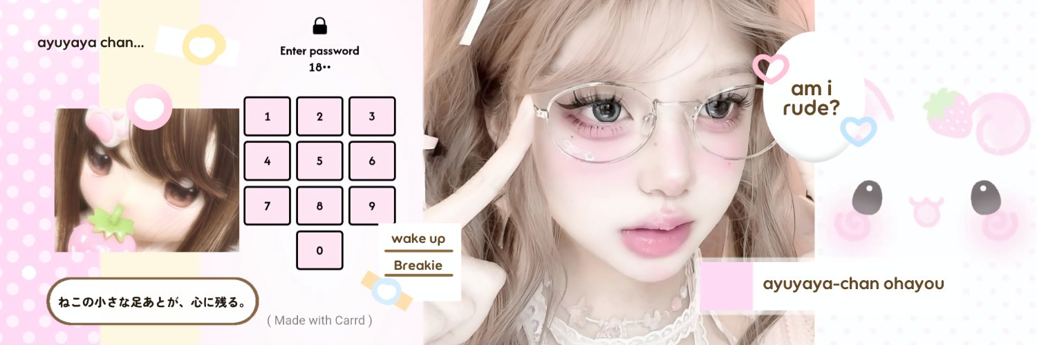 ً ayuyaya ♡ banner