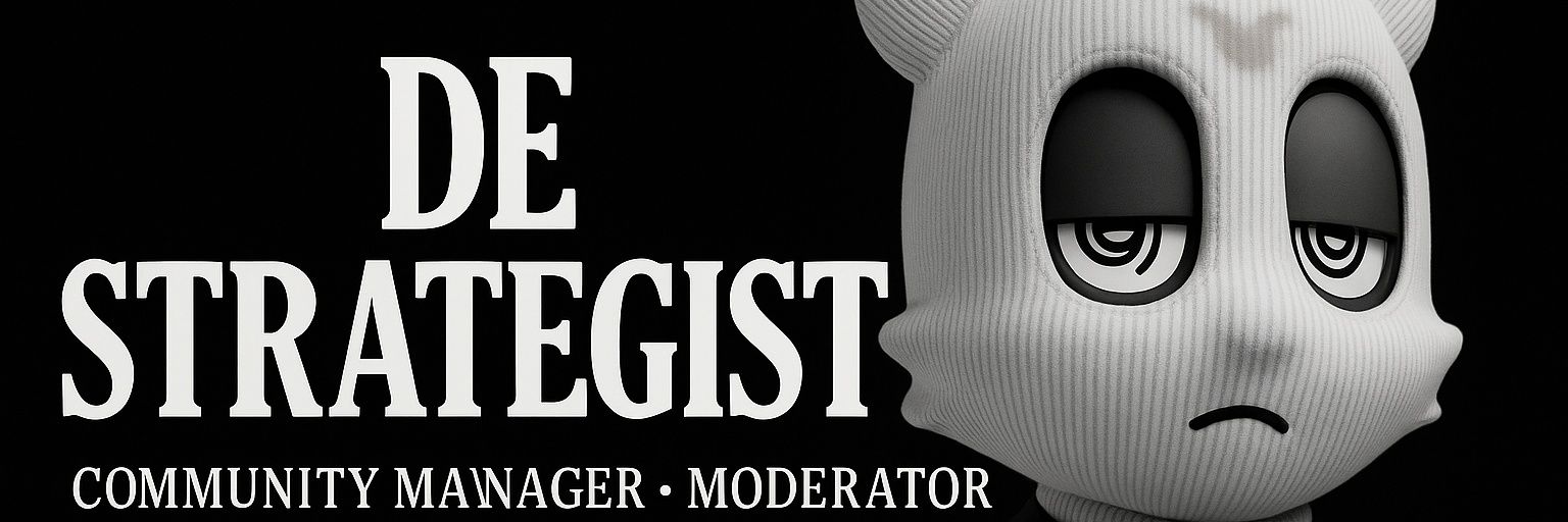 DE STRATEGIST📊 banner