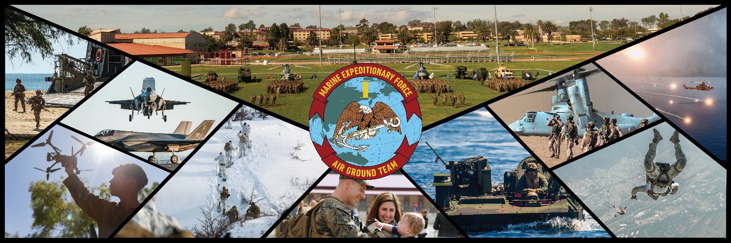 I Marine Expeditionary Force banner