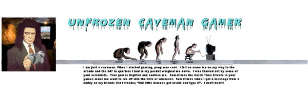 CavemanGamer Profile Banner