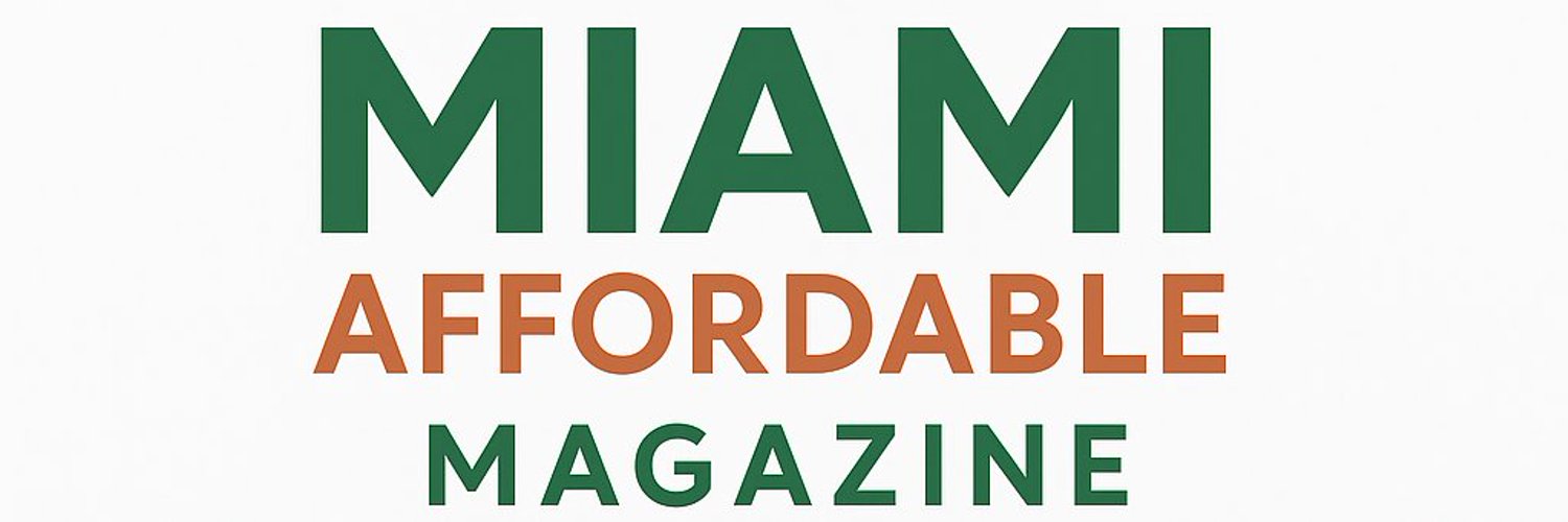 Miami Affordable Magazine banner